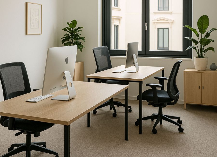 Ufficio moderno pulito Milano - servizi pulizia professionali